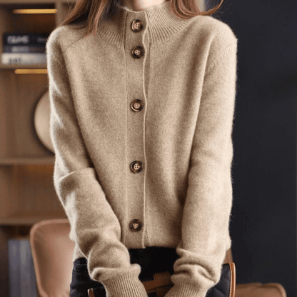 Darla Damen Kaschmir-Cardigan – Weicher und stylischer Pullover mit bequemer Passform 1