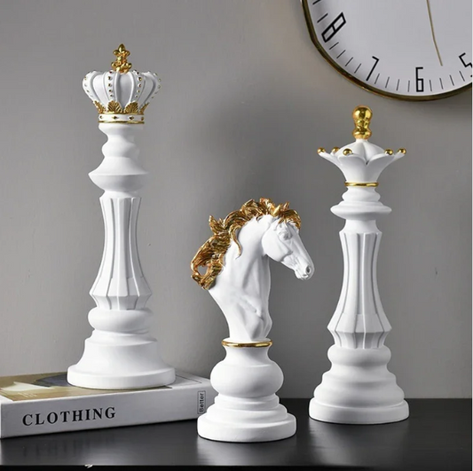 Dekorative Schachfiguren – elegante Designs für zeitlose Innenarchitektur