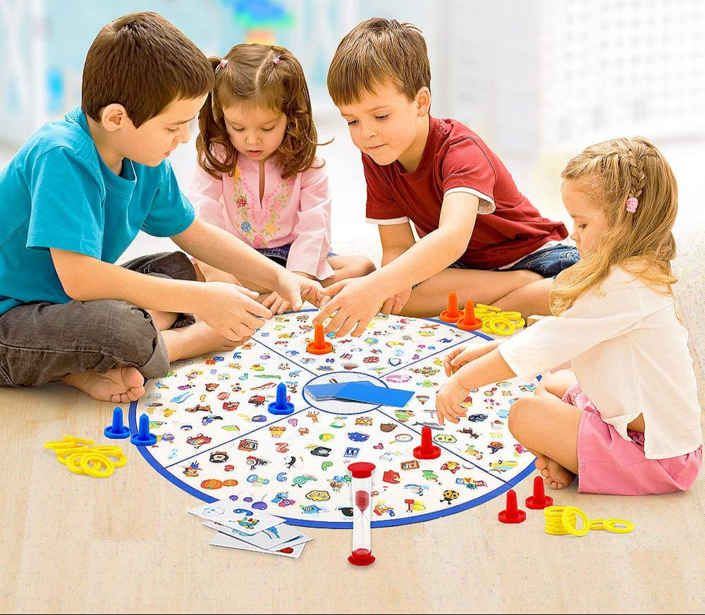 Detektivspiel für Kinder ab 3 Jahren – Fördert Wahrnehmung und motorische Fähigkeiten – Familienspiel mit buntem Design