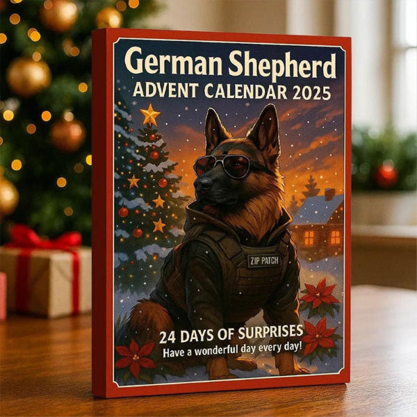 Deutscher Schäferhund-Adventskalender 2025 – ein 24-tägiger Kalender mit Überraschungen und Hundefiguren für Tierliebhaber 4