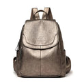 Diebstahlsicherer Lederucksack Damen | Rucksack für Reisen und Alltag
