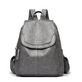Diebstahlsicherer Lederucksack Damen | Rucksack für Reisen und Alltag