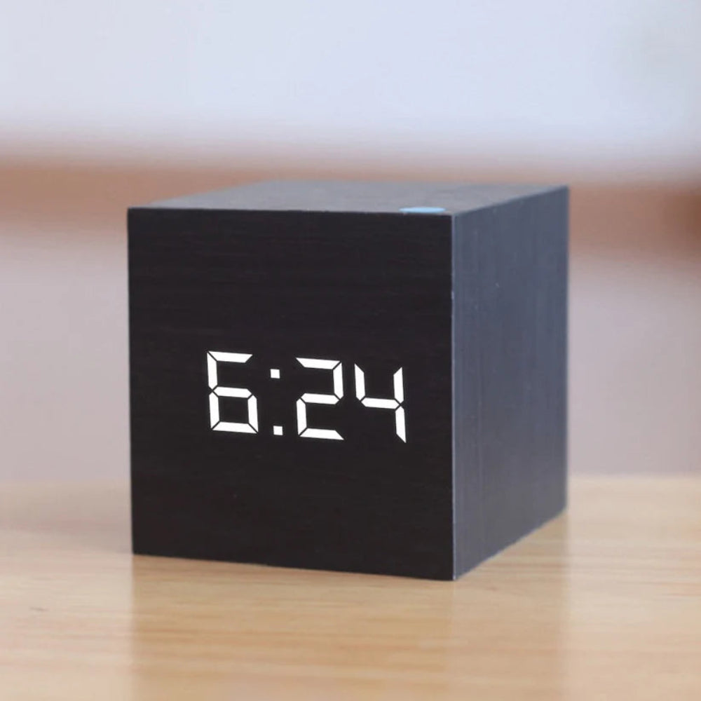 Digitaler Wecker | Mini LED Digitalwecker für Schlafzimmer, Küche und Wohnzimmer