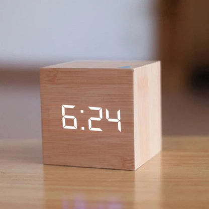 Digitaler Wecker | Mini LED Digitalwecker für Schlafzimmer, Küche und Wohnzimmer