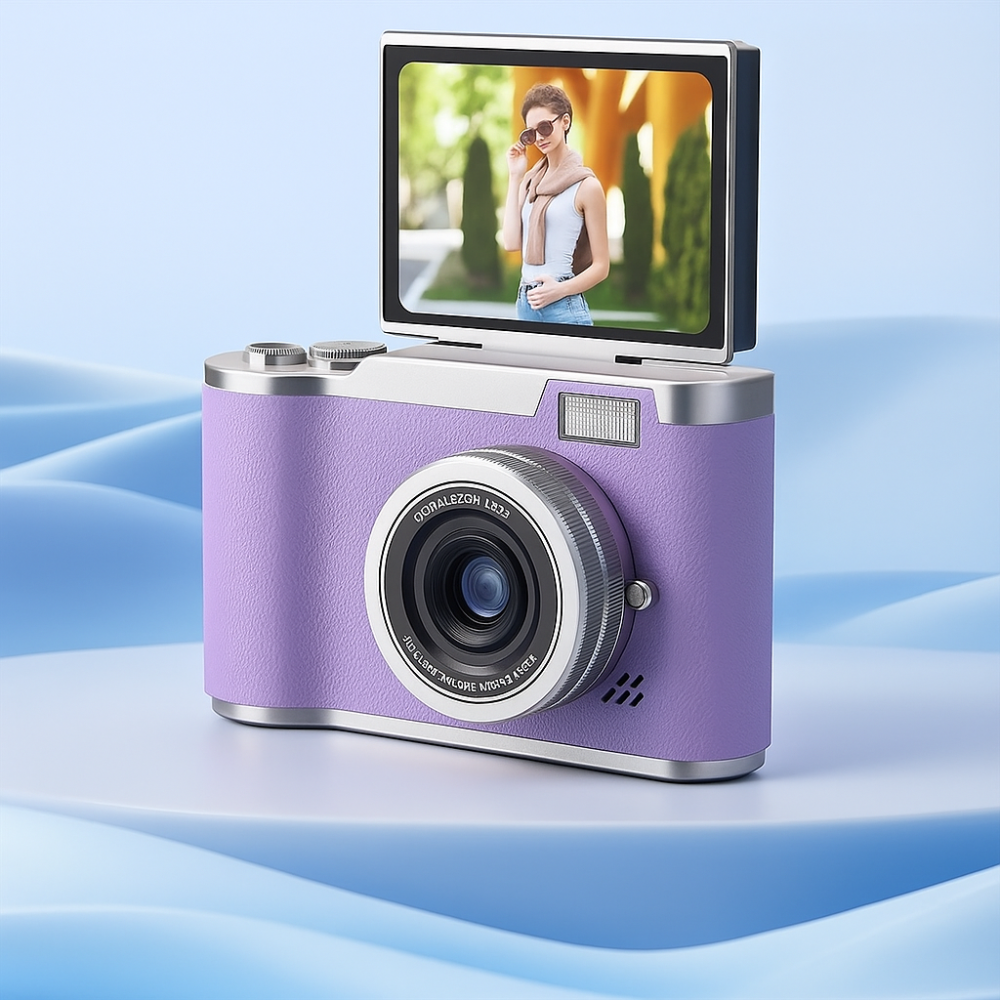 Digitalkamera-Geschenk 4K Klappbildschirm Vlogging-Videorecorder 10