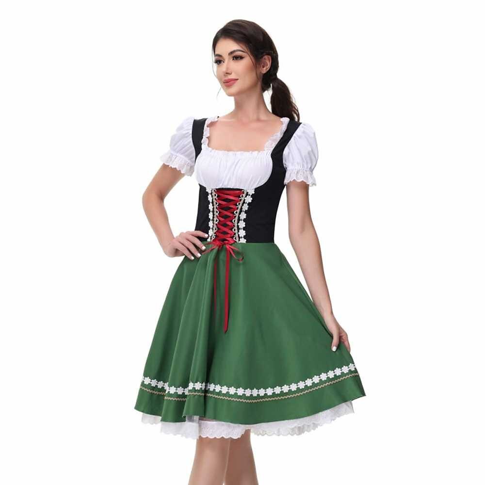 Dirndl mit Bluse – Oktoberfest | Klassisches Trachtenoutfit für Damen