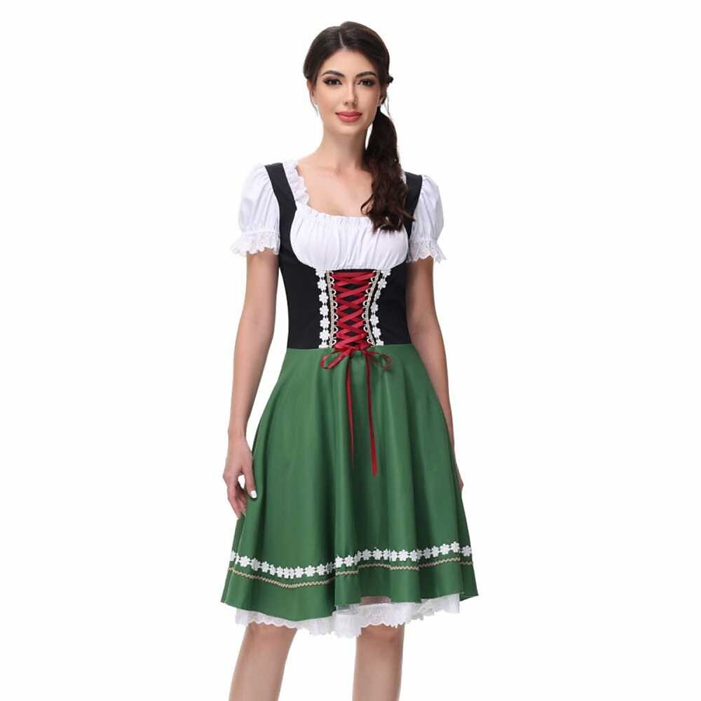 Dirndl mit Bluse – Oktoberfest | Klassisches Trachtenoutfit für Damen