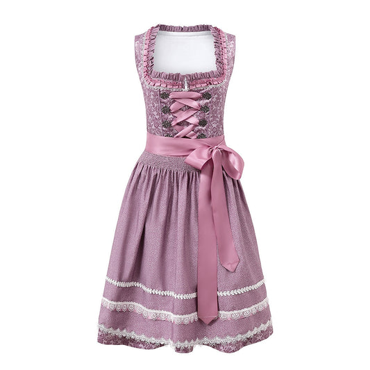 Dirndl mit Spitzenschürze – Oktoberfest | Elegante Tracht mit feinen Details