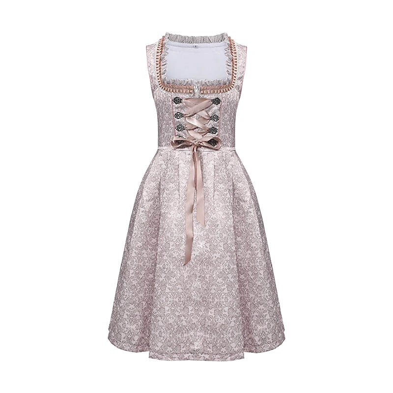 Dirndl mit Spitzenschürze – Oktoberfest | Elegante Tracht mit feinen Details