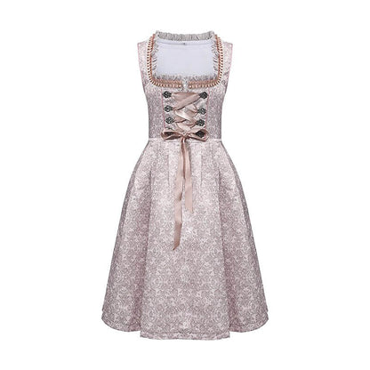 Dirndl mit Spitzenschürze – Oktoberfest | Elegante Tracht mit feinen Details