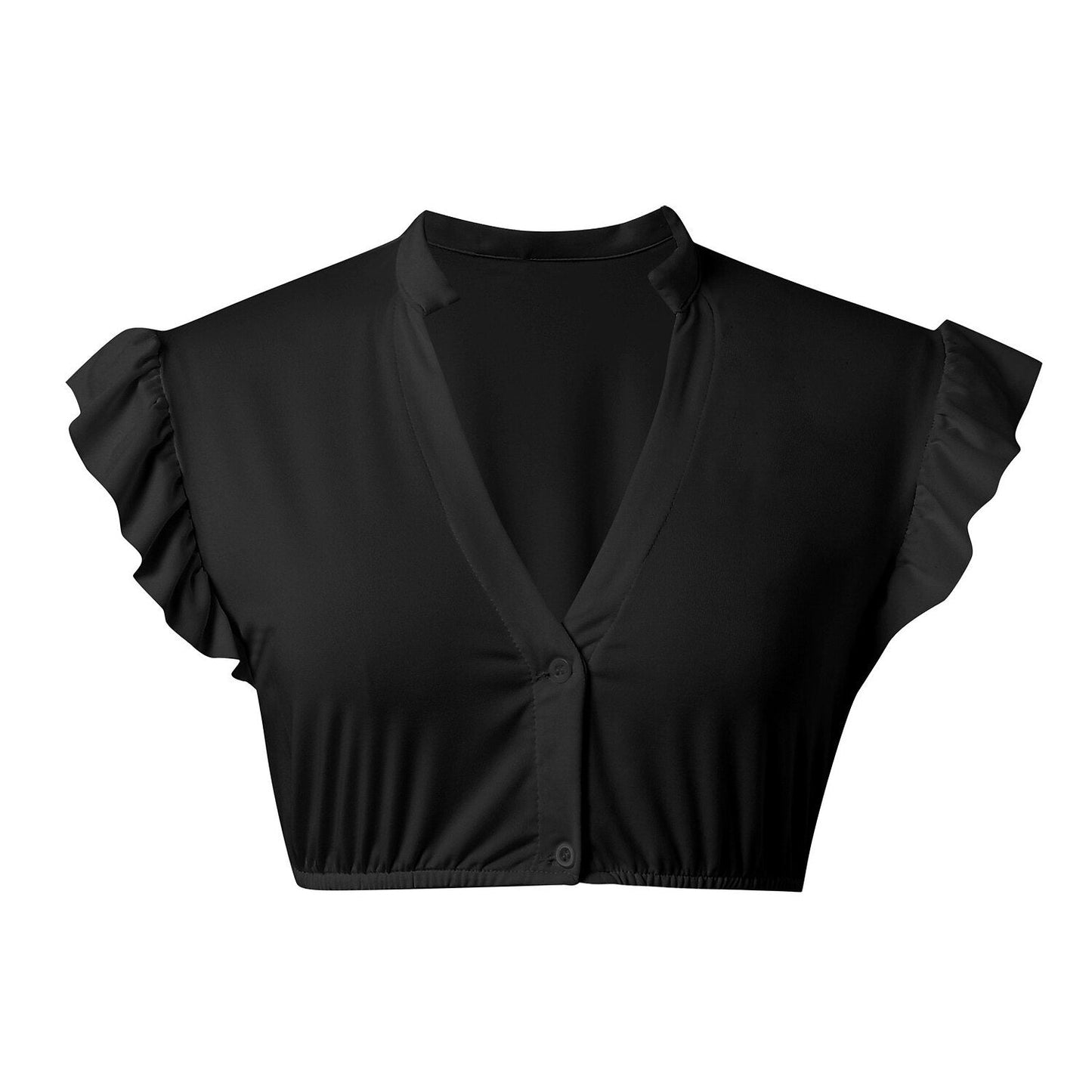 Dirndlbluse mit Rüschenärmeln – Oktoberfest | Verspieltes Trachtenoberteil für Damen