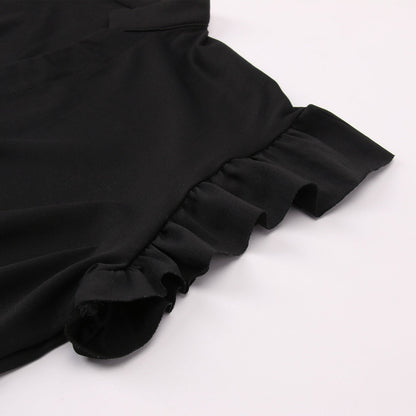 Dirndlbluse mit Rüschenärmeln – Oktoberfest | Verspieltes Trachtenoberteil für Damen