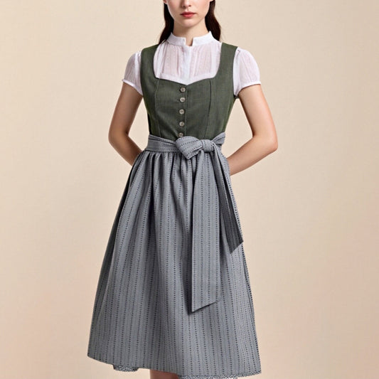 Dirndlkleid mit Schürze – Oktoberfest | Wiesn-Outfit für einen charmanten Auftritt in Tracht