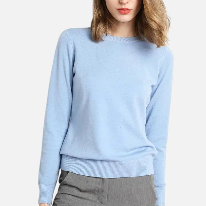 Dorevelle | Damenpullover aus Merinowolle – Zeitlose Eleganz mit Rundhalsausschnitt 18