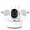 Drahtlose IP Sicherheitskamera 1080P HD mit Zweiweg-Audio, Nachtsicht bis 15m, 360° Pan und 180° Tilt für effektive Überwachung