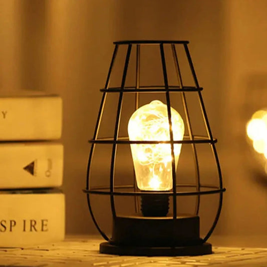 Lampe LED sans fil en forme de vase, éclairage économe en énergie pour les espaces intérieurs et extérieurs, blanc chaud, fonctionne sur piles