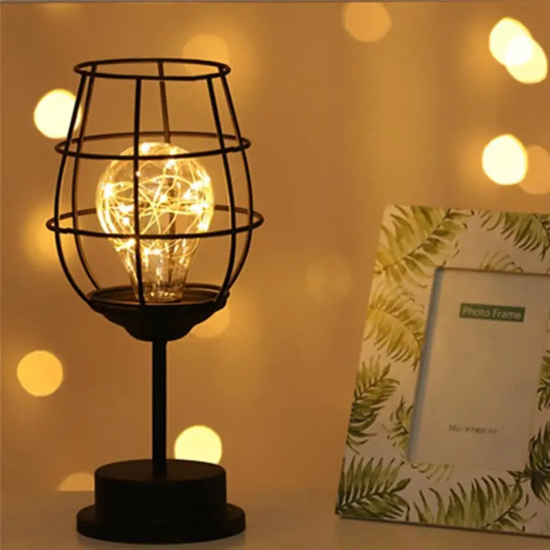 Lampe LED sans fil en forme de vase, éclairage économe en énergie pour les espaces intérieurs et extérieurs, blanc chaud, fonctionne sur piles