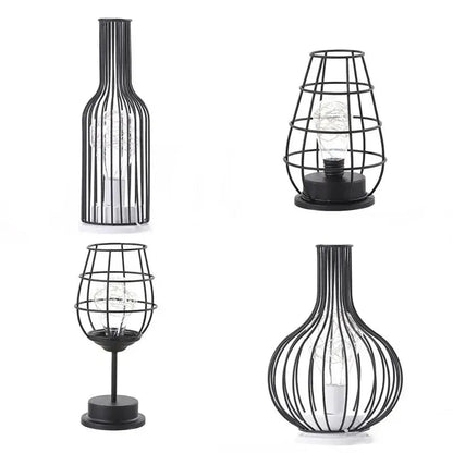 Lampe LED sans fil en forme de vase, éclairage économe en énergie pour les espaces intérieurs et extérieurs, blanc chaud, fonctionne sur piles