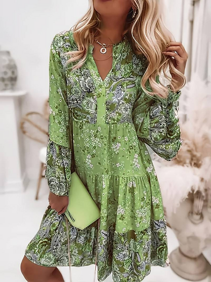 Eira - Bedrucktes Boho-Kleid 3