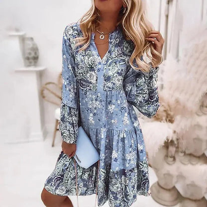 Eira - Bedrucktes Boho-Kleid 5