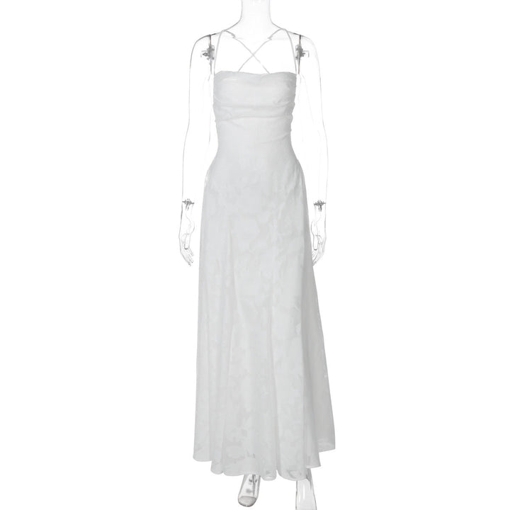 Gabriela | Damen Maxi-Abendkleid mit Blumenmuster