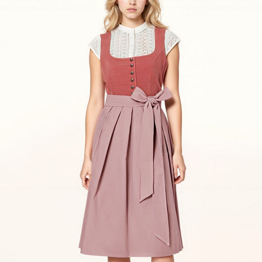 Elegantes Dirndlkleid mit Schürze – Oktoberfest | Trachtenkleid für einen stilvollen Auftritt