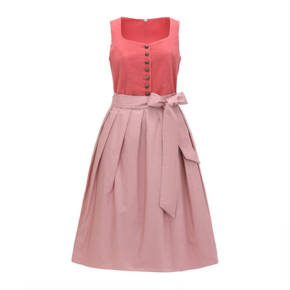 Elegantes Dirndlkleid mit Schürze – Oktoberfest | Trachtenkleid für einen stilvollen Auftritt