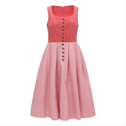 Elegantes Dirndlkleid mit Schürze – Oktoberfest | Trachtenkleid für einen stilvollen Auftritt