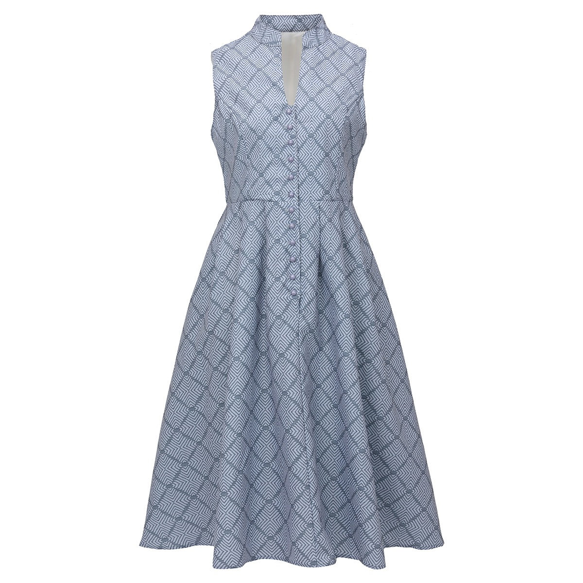 Elegantes graues Dirndlkleid – Oktoberfest | Stilvolles Trachtenkleid mit Schürze