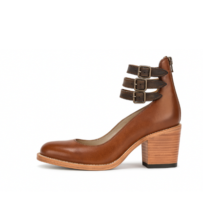 Scarpe donna con più cinturini e tacco | Classiche