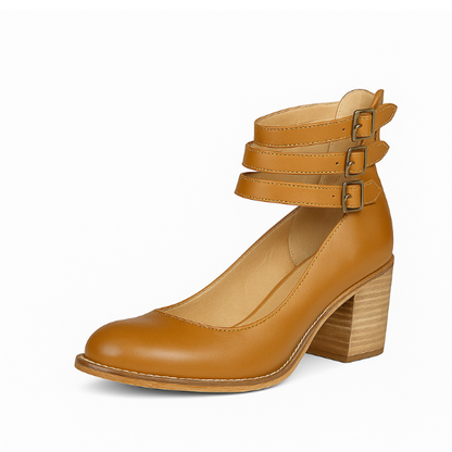 Scarpe donna con più cinturini e tacco | Classiche