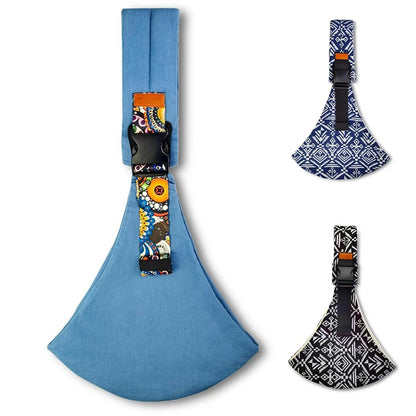 Ergonomische Baby-Hüfttrage mit Schultergurt