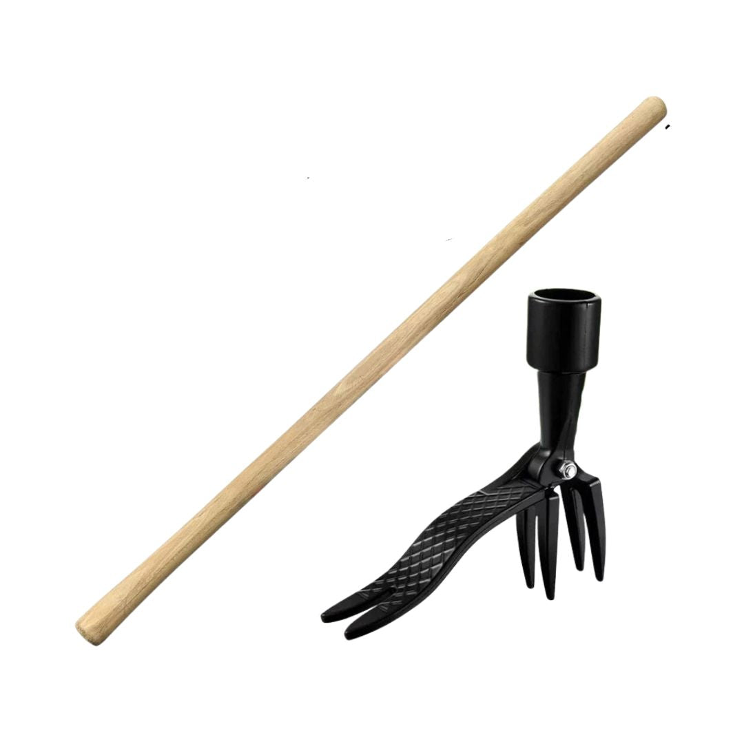 Ergonomisches Unkrautentfernungswerkzeug mit hochfesten Krallen – für alle Bodenarten