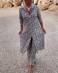 2-Teiliges Set | Damen Vintage-Stil für Frühjahr und Sommer