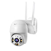 Externe Überwachungskamera Outdoor mit 1080P HD, WLAN, Zwei-Wege-Audio und 360° Steuerung – Live Übertragung auf Handy