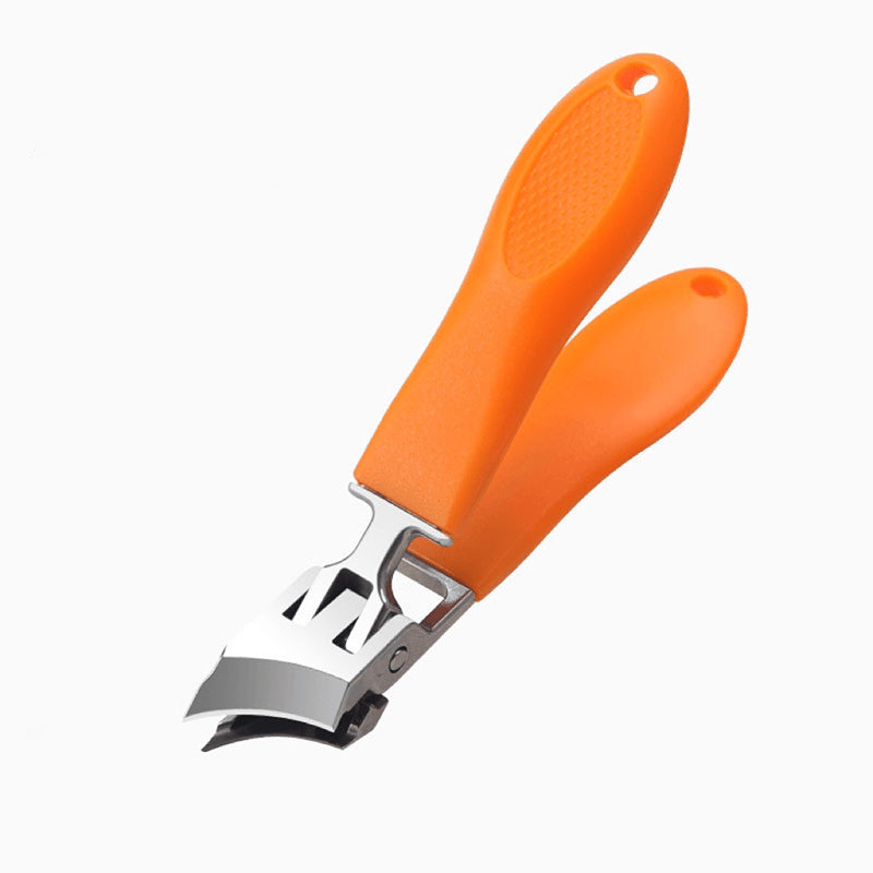 Extra Breite Nagelknipper aus Rostfreiem Stahl – Ergonomischer Griff für Dicke Nägel und Schimmelnägel, Anti-Splash Schutz