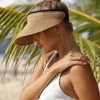 Faltbare Sonnenblende Damen | Sommeraccessoire für Strand und Outdoor-Aktivitäten