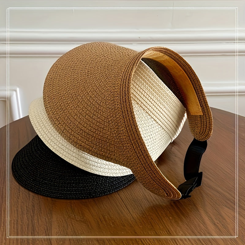 Faltbare Sonnenblende Damen | Sommeraccessoire für Strand und Outdoor-Aktivitäten