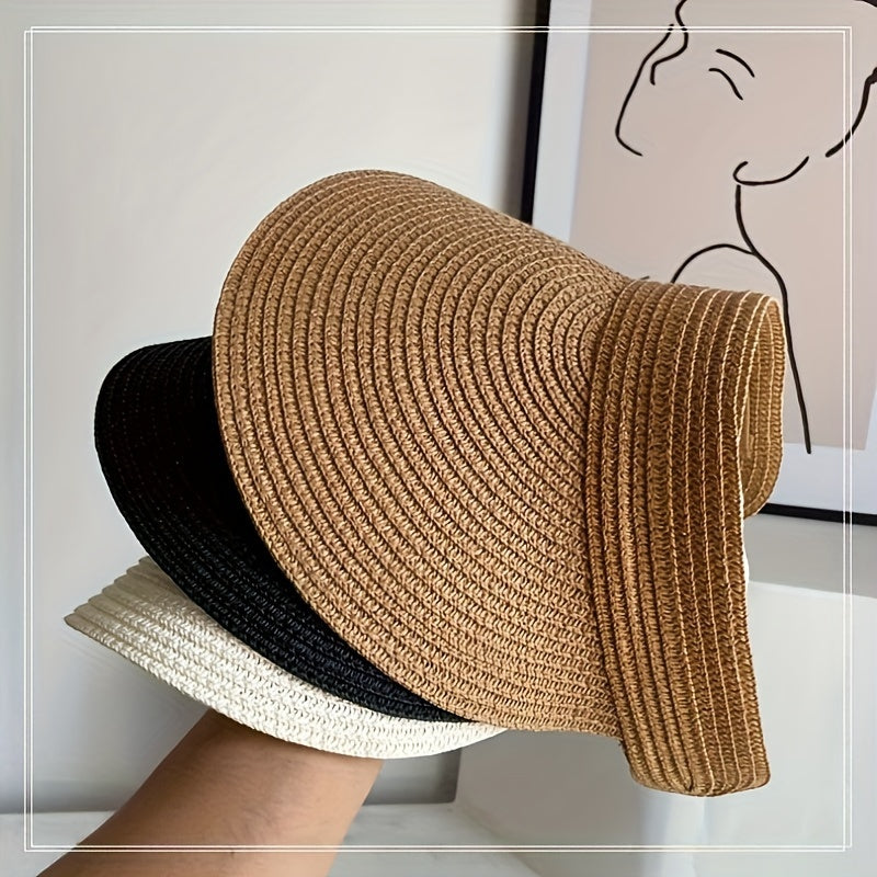 Faltbare Sonnenblende Damen | Sommeraccessoire für Strand und Outdoor-Aktivitäten