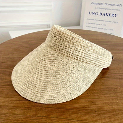 Faltbare Sonnenblende Damen | Sommeraccessoire für Strand und Outdoor-Aktivitäten
