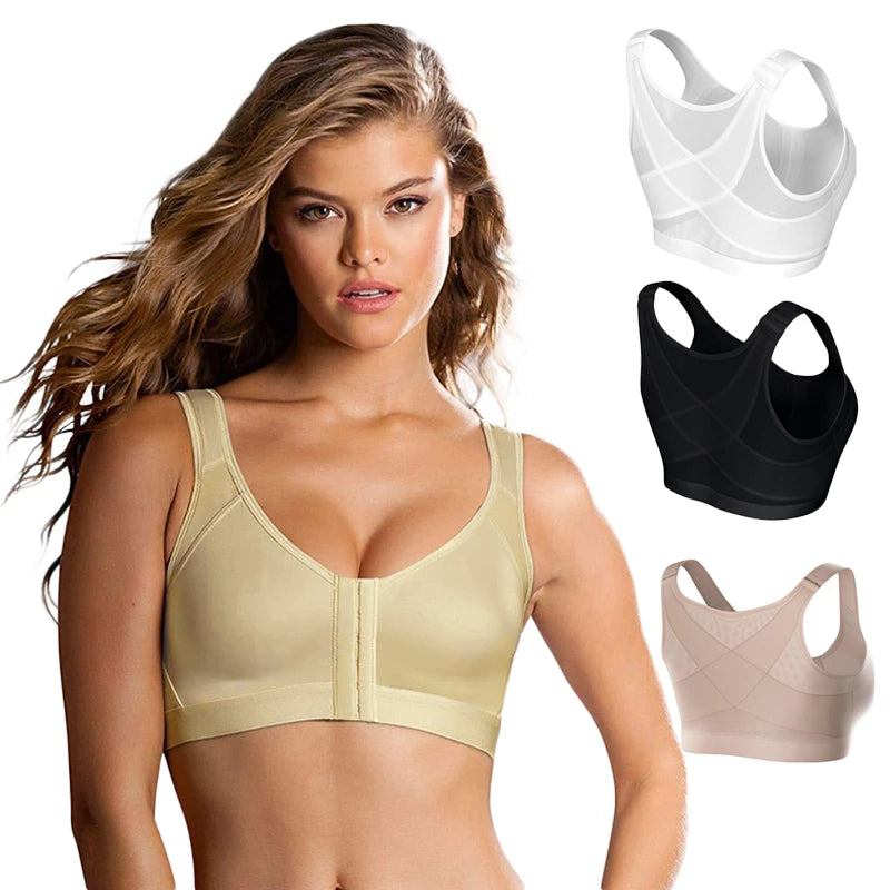 Fitness-Korsett-BH für Frauen mit stützendem und formendem Design – atmungsaktives Material