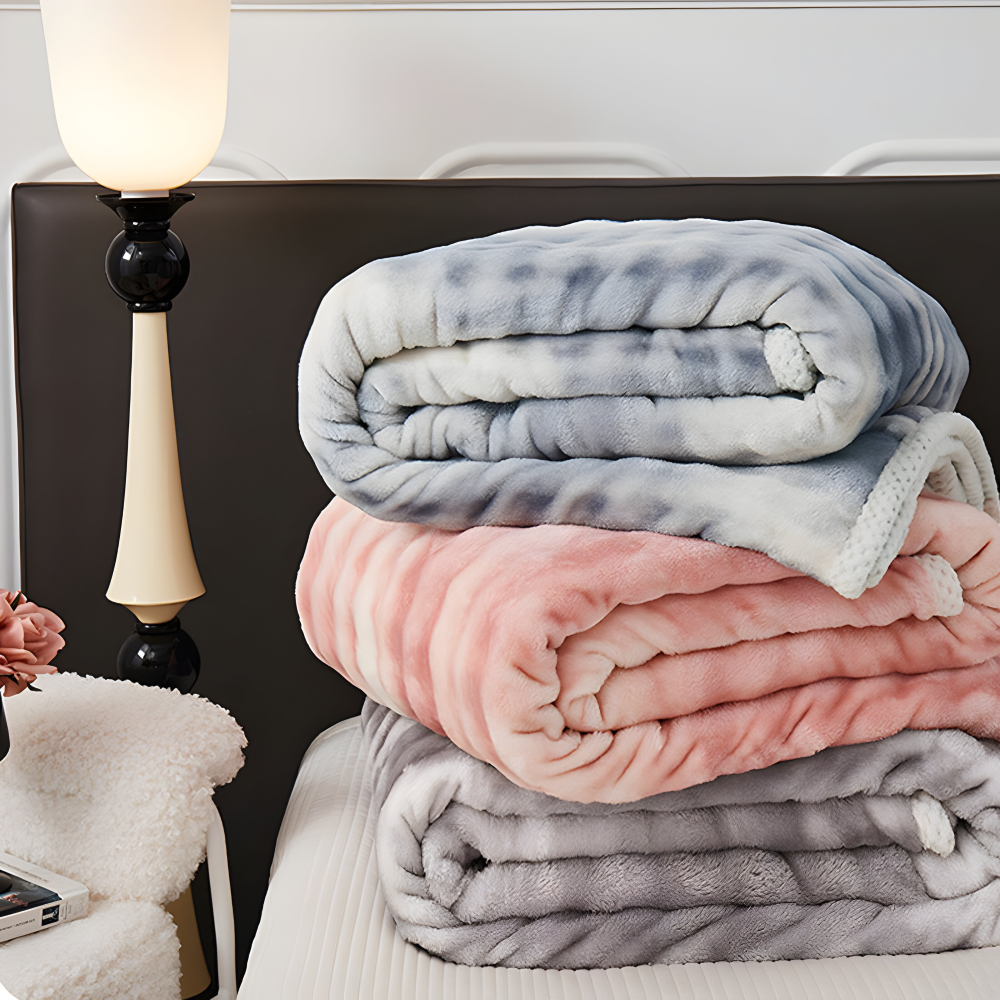 Fluffy Plush Winter Kusheldecke - Ultra-weicher, Gemütlicher Komfort für Kalte Nächte 1