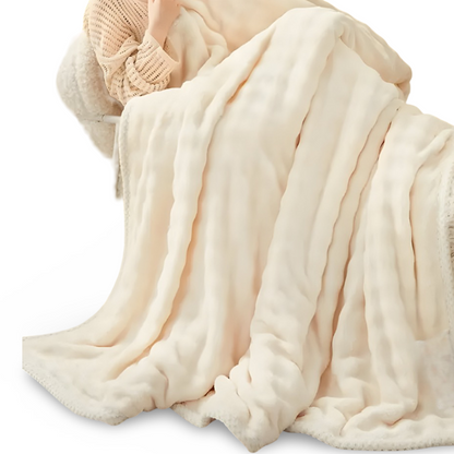 Fluffy Plush Winter Kusheldecke - Ultra-weicher, Gemütlicher Komfort für Kalte Nächte 10