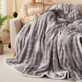 Fluffy Plush Winter Kusheldecke - Ultra-weicher, Gemütlicher Komfort für Kalte Nächte 2