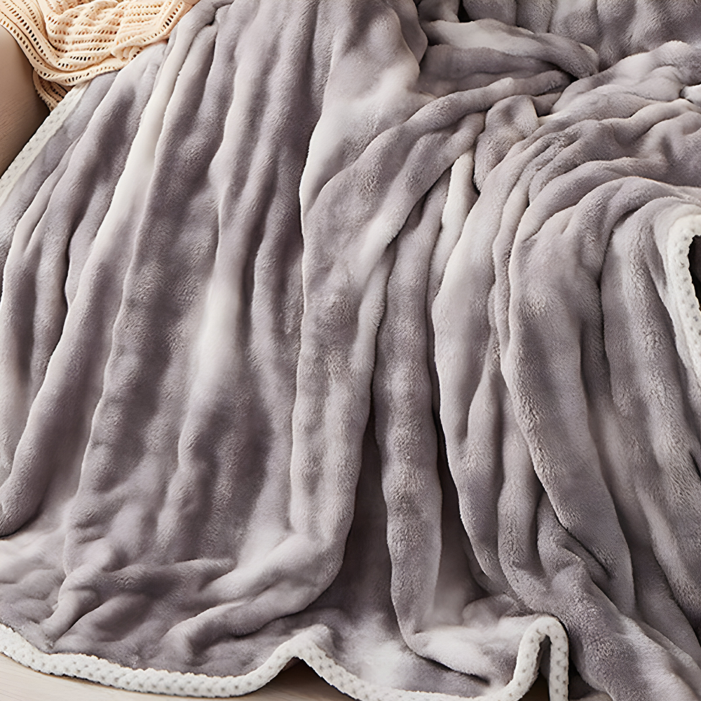 Fluffy Plush Winter Kusheldecke - Ultra-weicher, Gemütlicher Komfort für Kalte Nächte 3