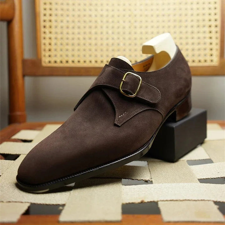 Francesco de Vico Echte Wildlederschuhe 