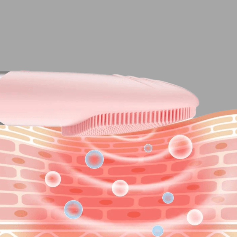 Gesichtsreinigungsbürste mit Schalltechnologie – Tiefenreinigung, 4 Vibrationsmodi für strahlende Haut