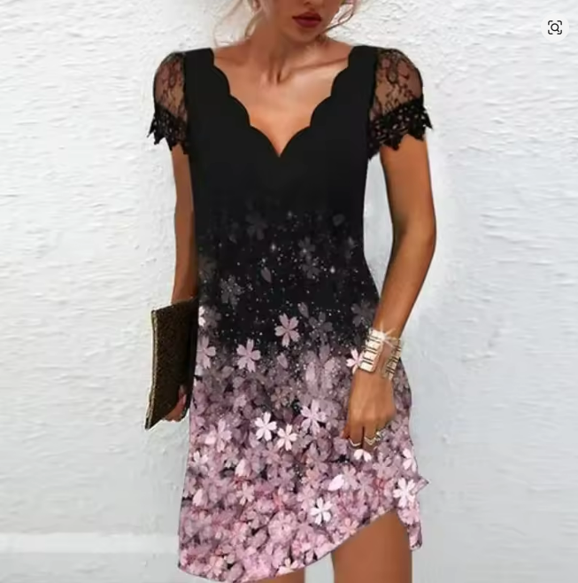 Weronika | Women's Glitter Party Dress