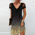 Weronika | Damen Glitzer-Partykleid