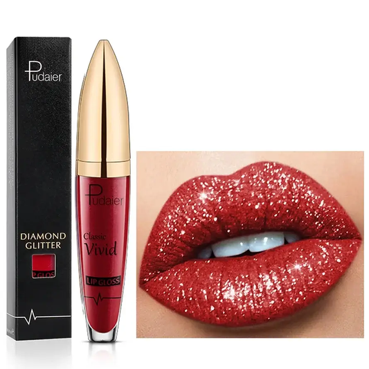 Glitzer Lipgloss Wasserfest – Langanhaltender Glanz mit Vielseitiger Farbauswahl für Jeden Anlass